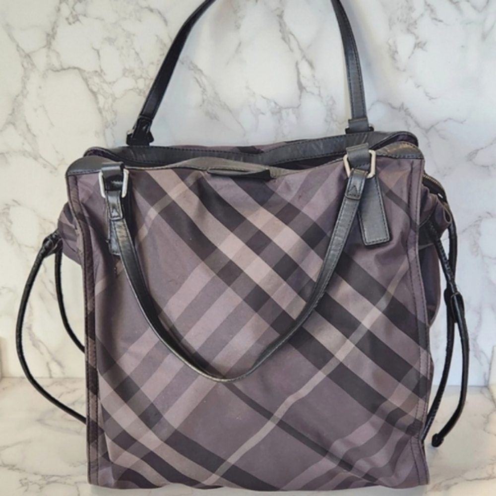 Authentic Burberry Large Nylon Tote